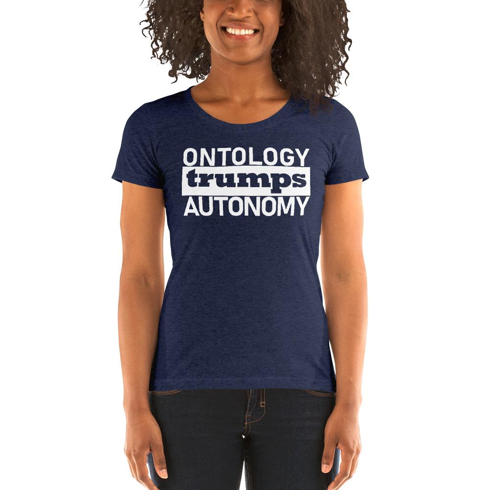 Ontology Ladies' Tri-Tee - Truthberry