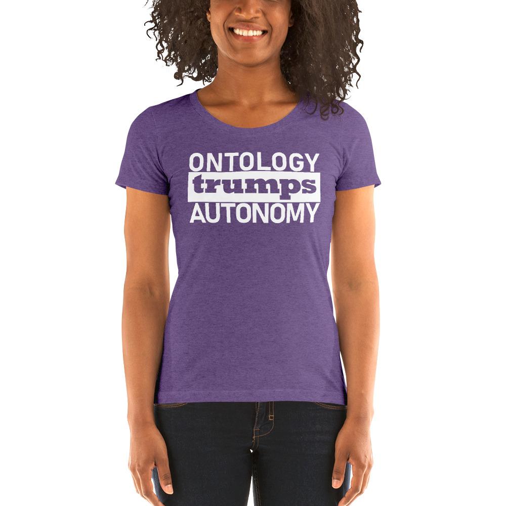 Ontology Ladies' Tri-Tee - Truthberry