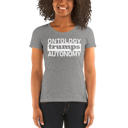 Ontology Ladies' Tri-Tee - Truthberry