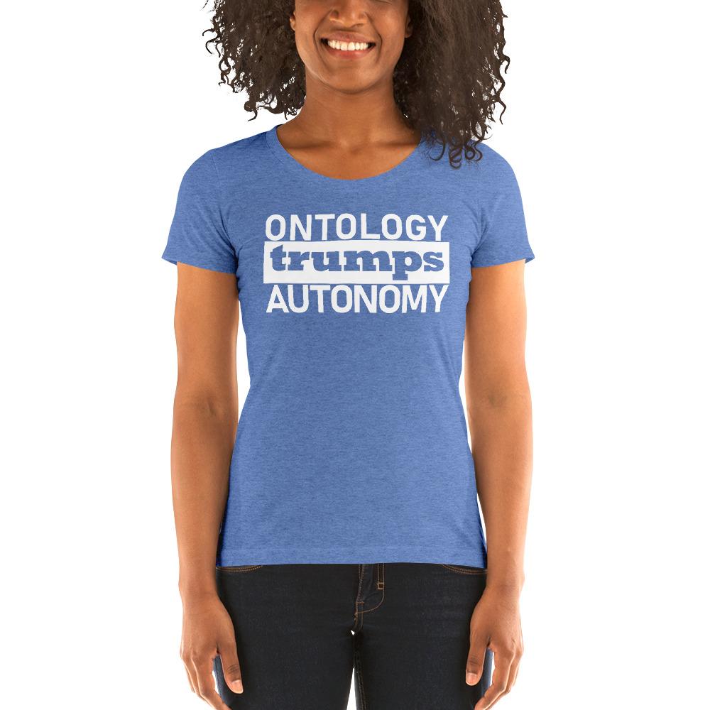 Ontology Ladies' Tri-Tee - Truthberry