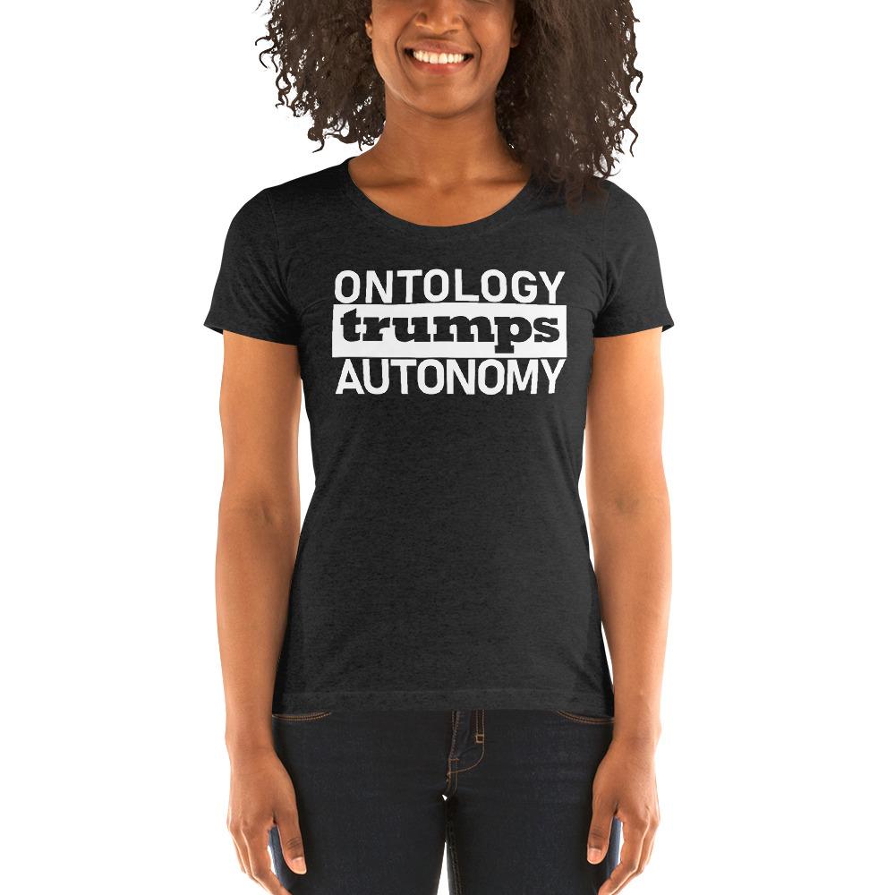 Ontology Ladies' Tri-Tee - Truthberry