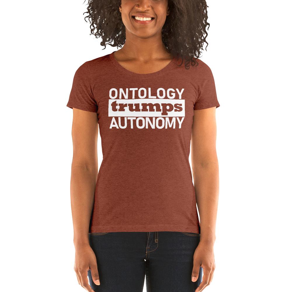 Ontology Ladies' Tri-Tee - Truthberry