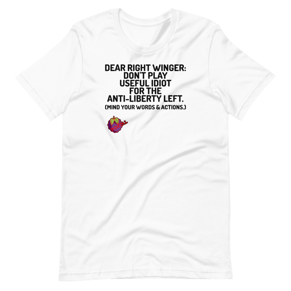 POSTAL: Dear Right Winger Tee - Truthberry