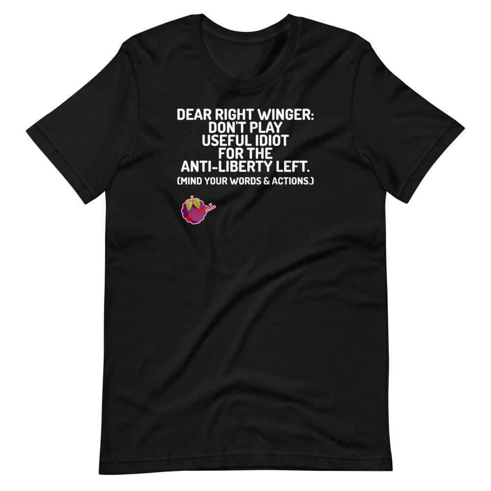 POSTAL: Dear Right Winger Tee - Truthberry