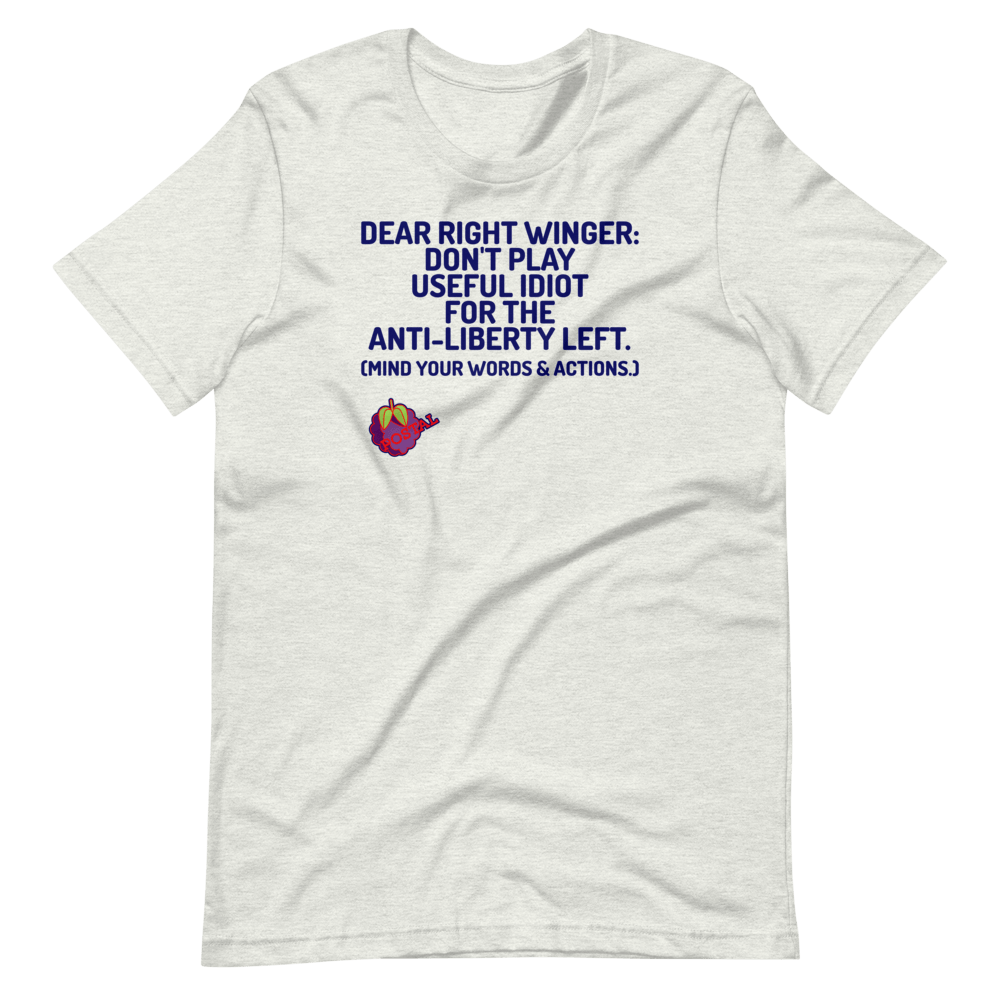 POSTAL: Dear Right Winger Tee - Truthberry