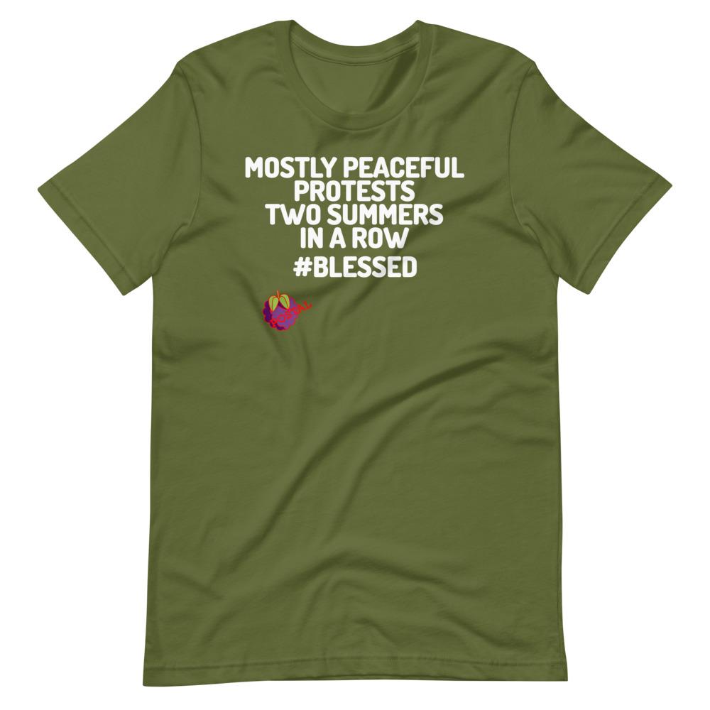 POSTAL: Mostly Peaceful Tee - Truthberry