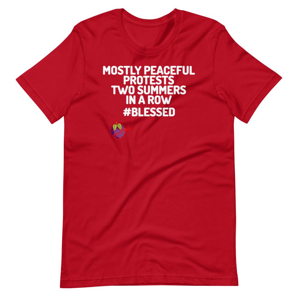 POSTAL: Mostly Peaceful Tee - Truthberry