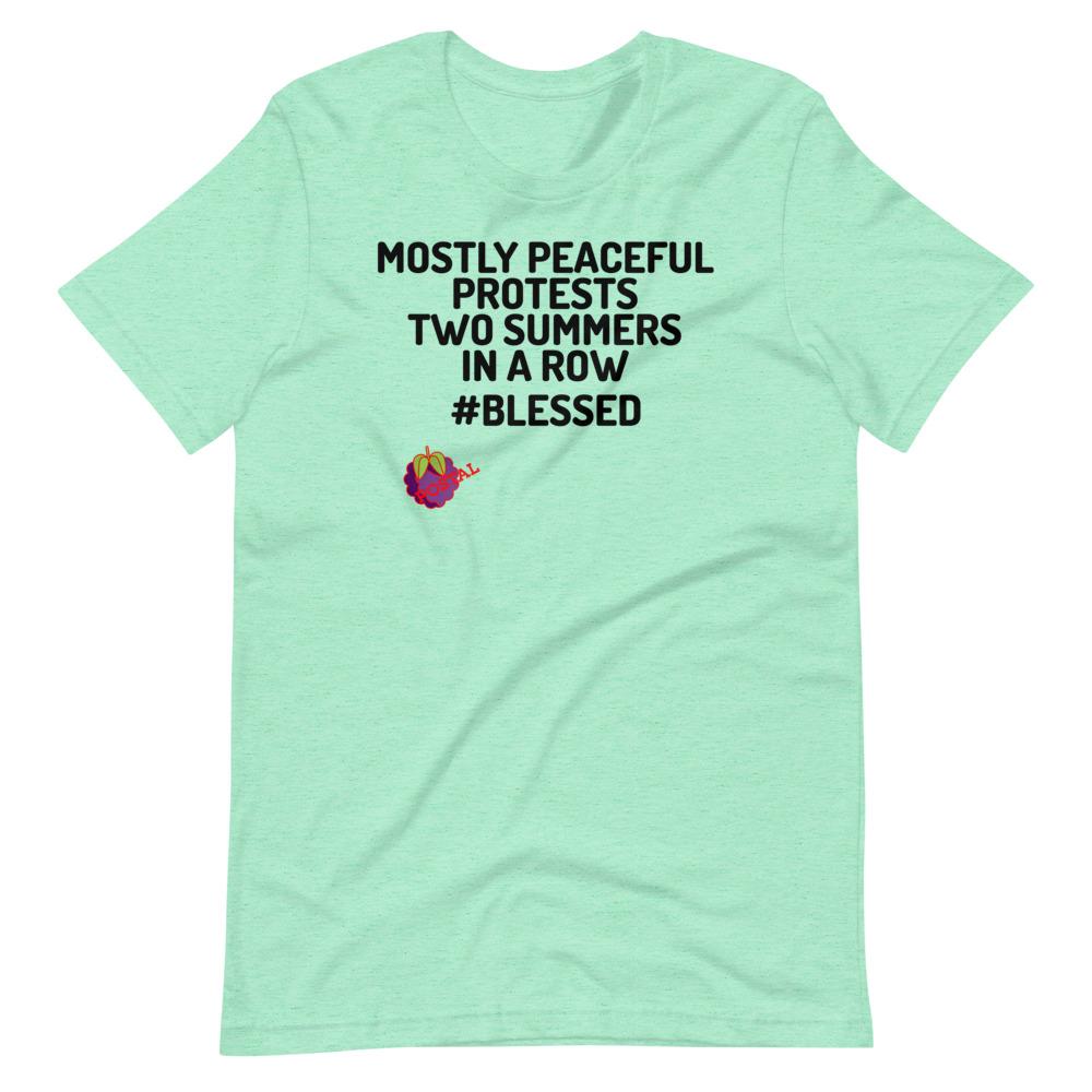 POSTAL: Mostly Peaceful Tee - Truthberry