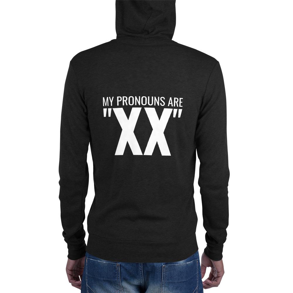 Pronoun XX Zip Hoodie - Truthberry