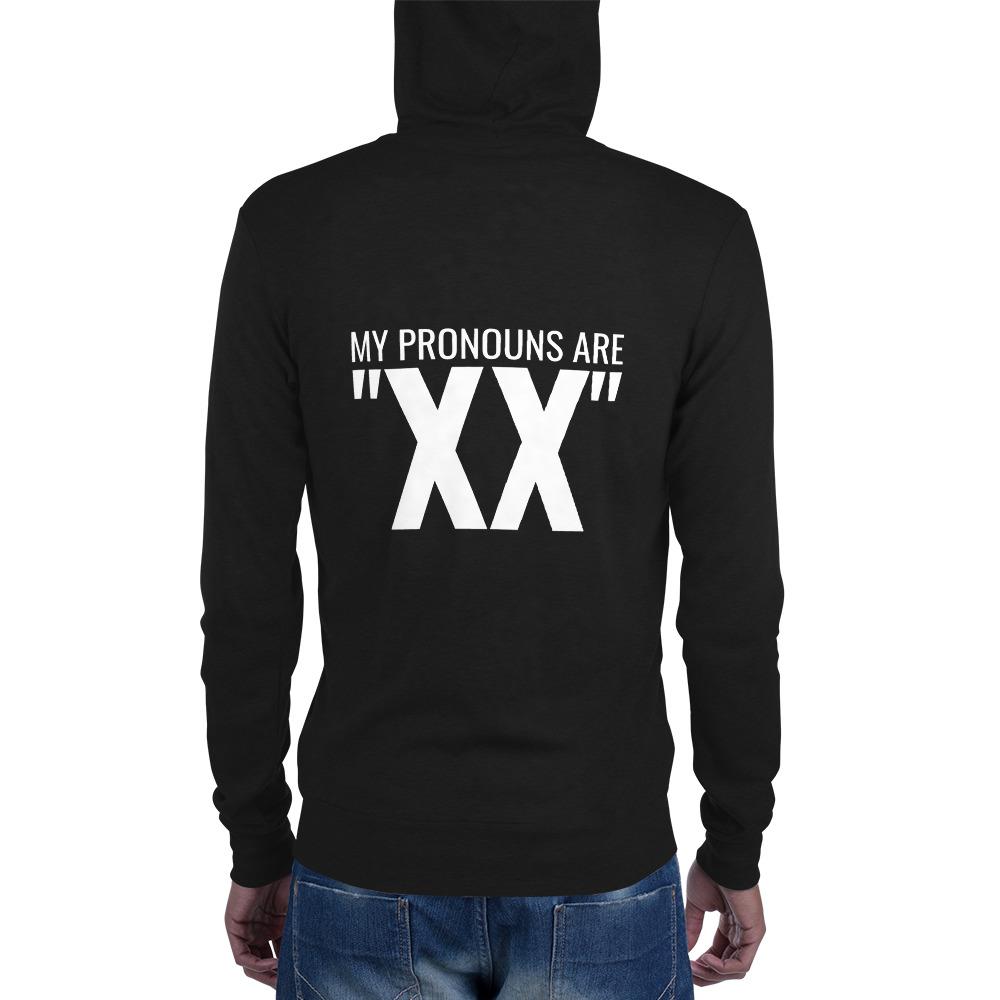 Pronoun XX Zip Hoodie - Truthberry