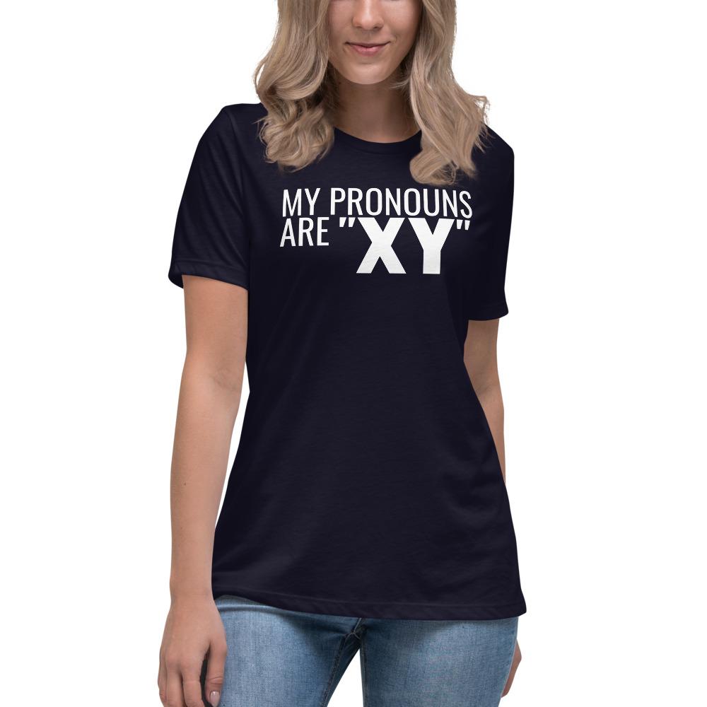 Pronoun XY Women's Lax-Tee - Truthberry