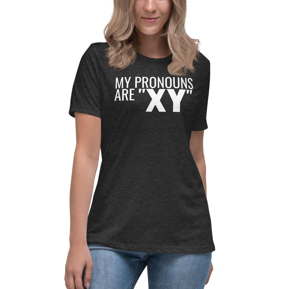 Pronoun XY Women's Lax-Tee - Truthberry