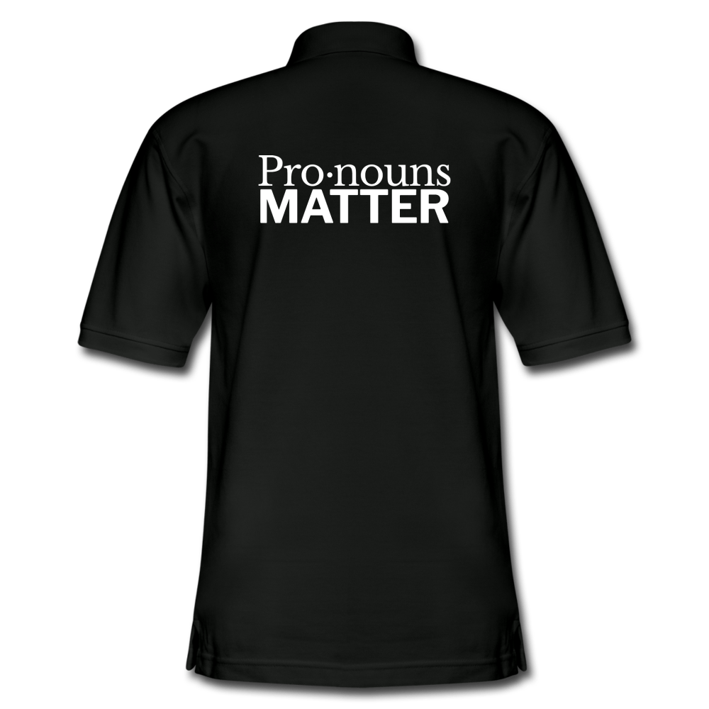 Pronouns Matter Polo - Truthberry