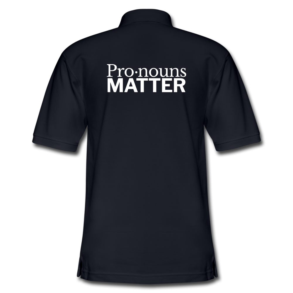 Pronouns Matter Polo - Truthberry