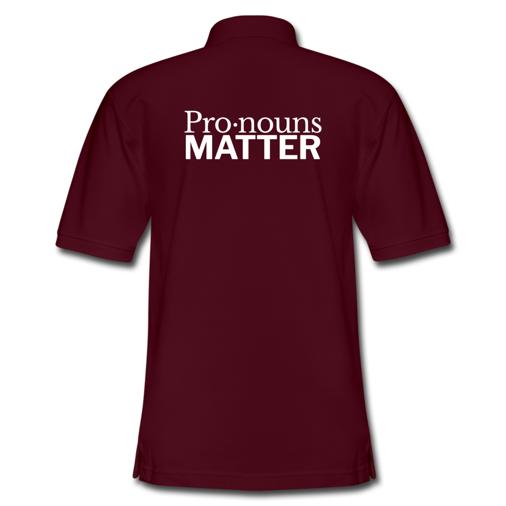 Pronouns Matter Polo - Truthberry