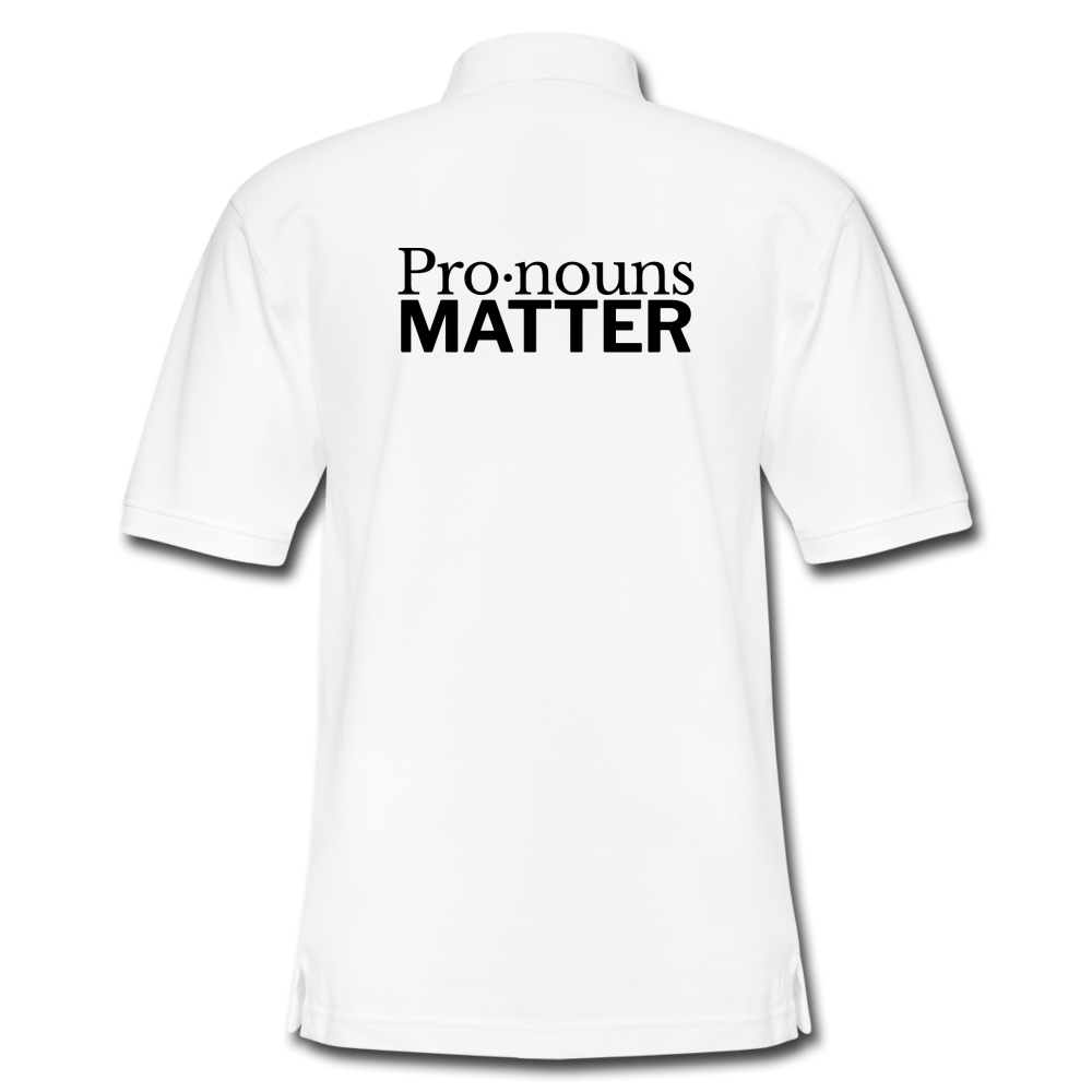 Pronouns Matter Polo - Truthberry