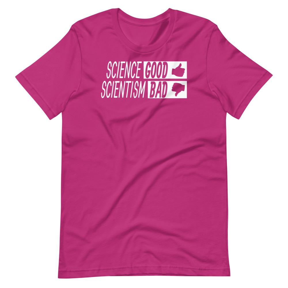 Science v Scientism Tee - Truthberry