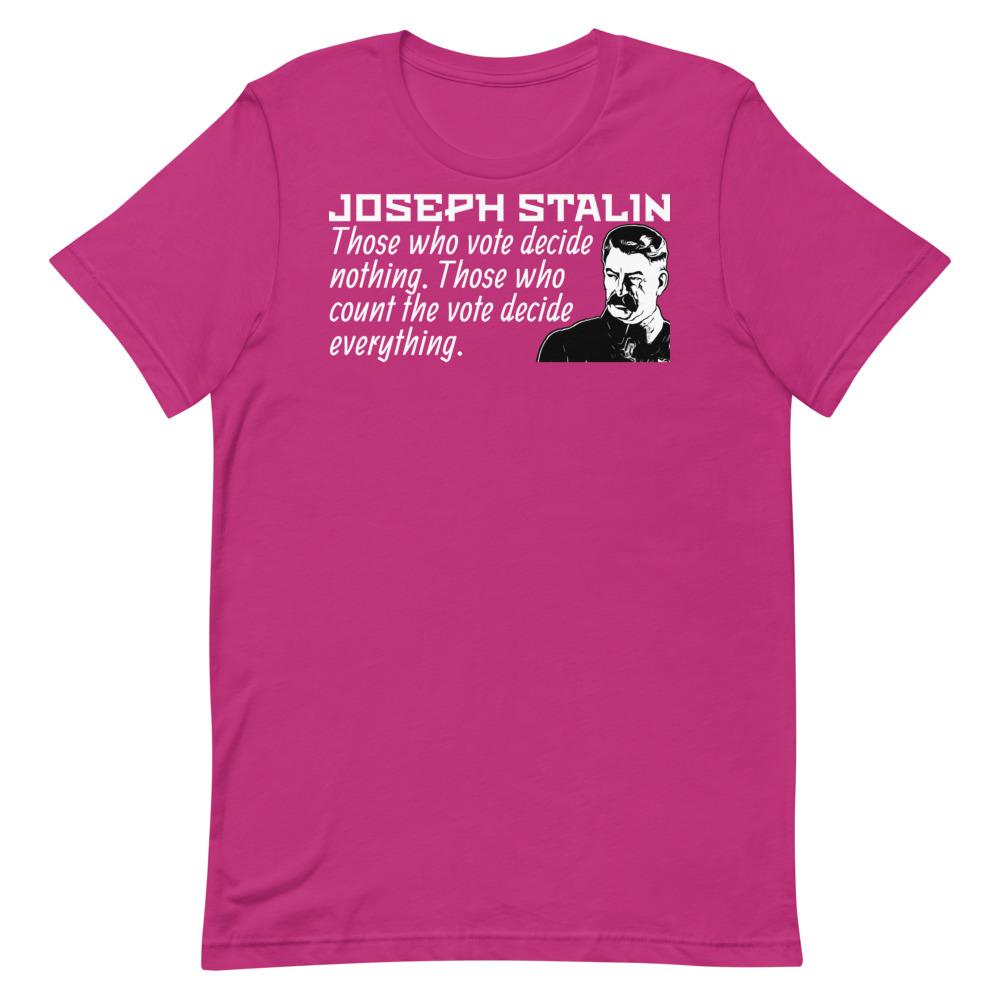 Stalin Votes Tee - Truthberry