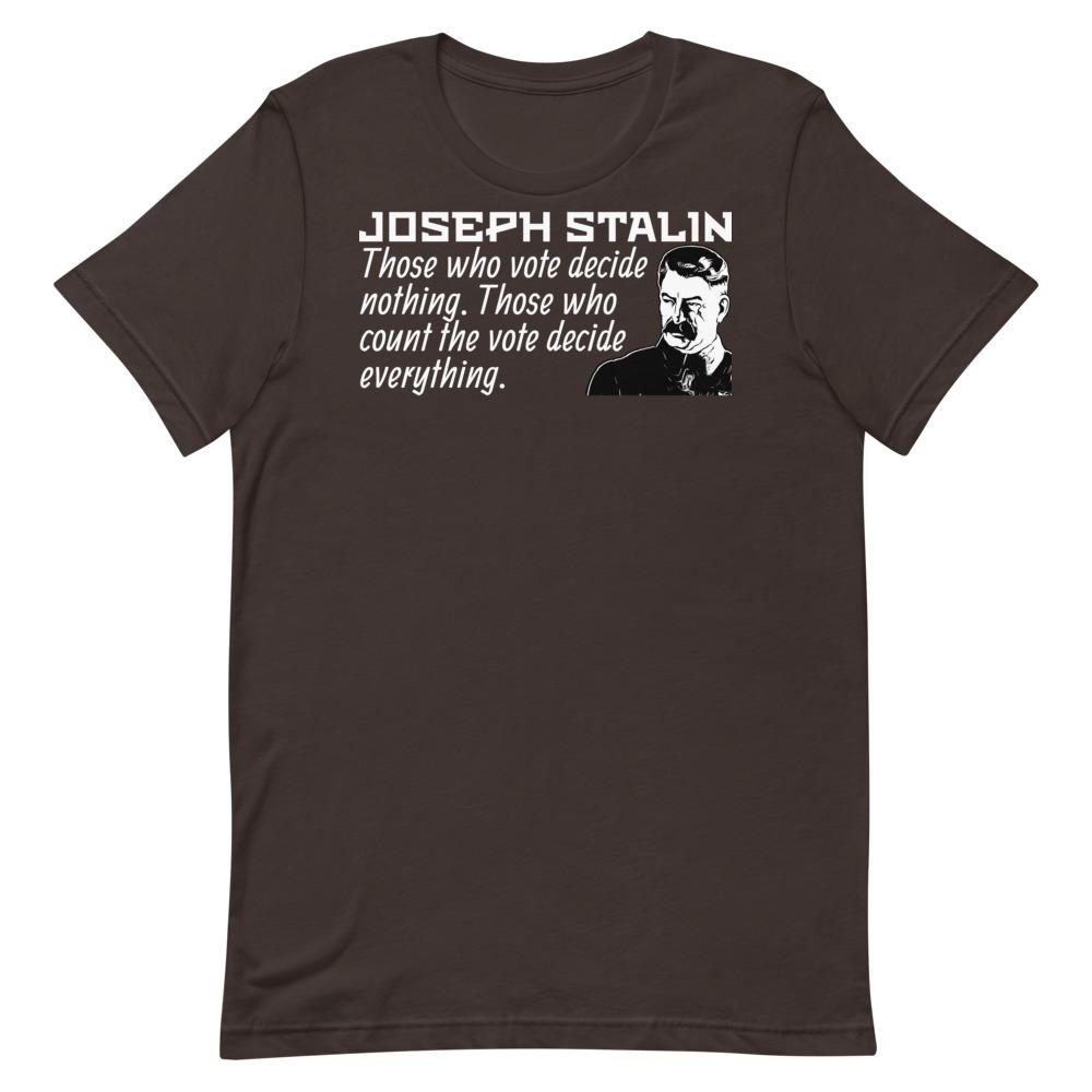 Stalin Votes Tee - Truthberry