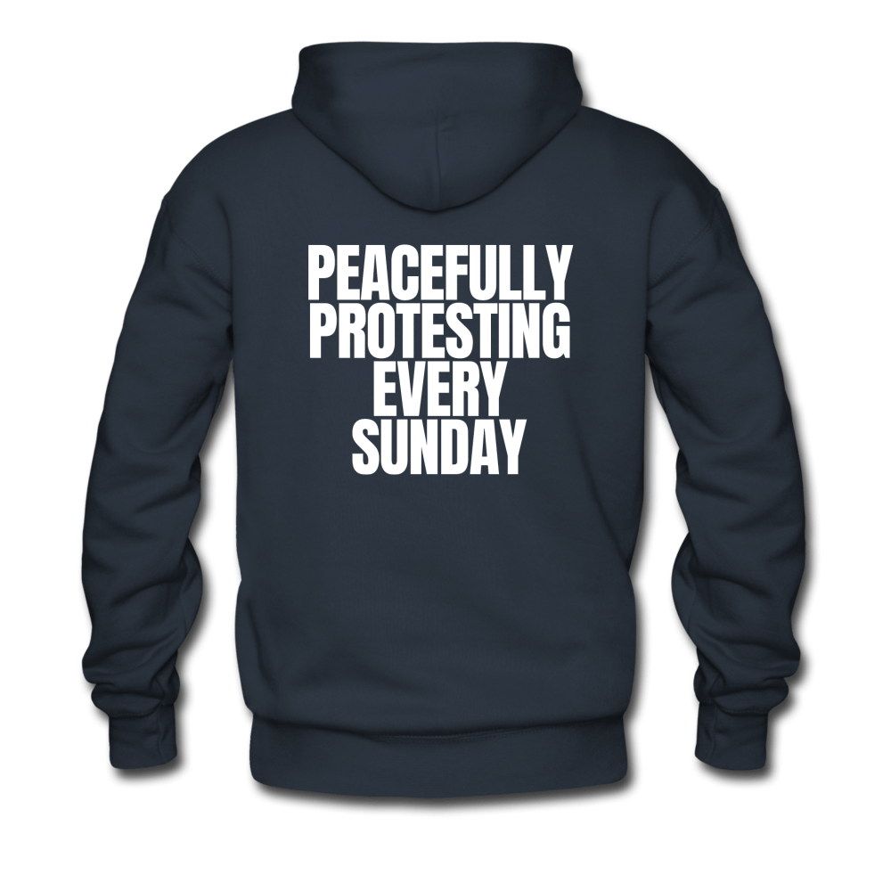 Sunday Protest Heavy Hoodie - Truthberry