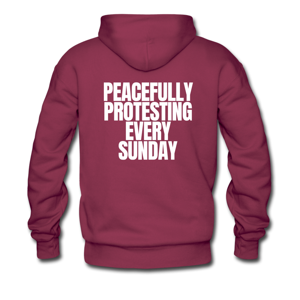 Sunday Protest Heavy Hoodie - Truthberry