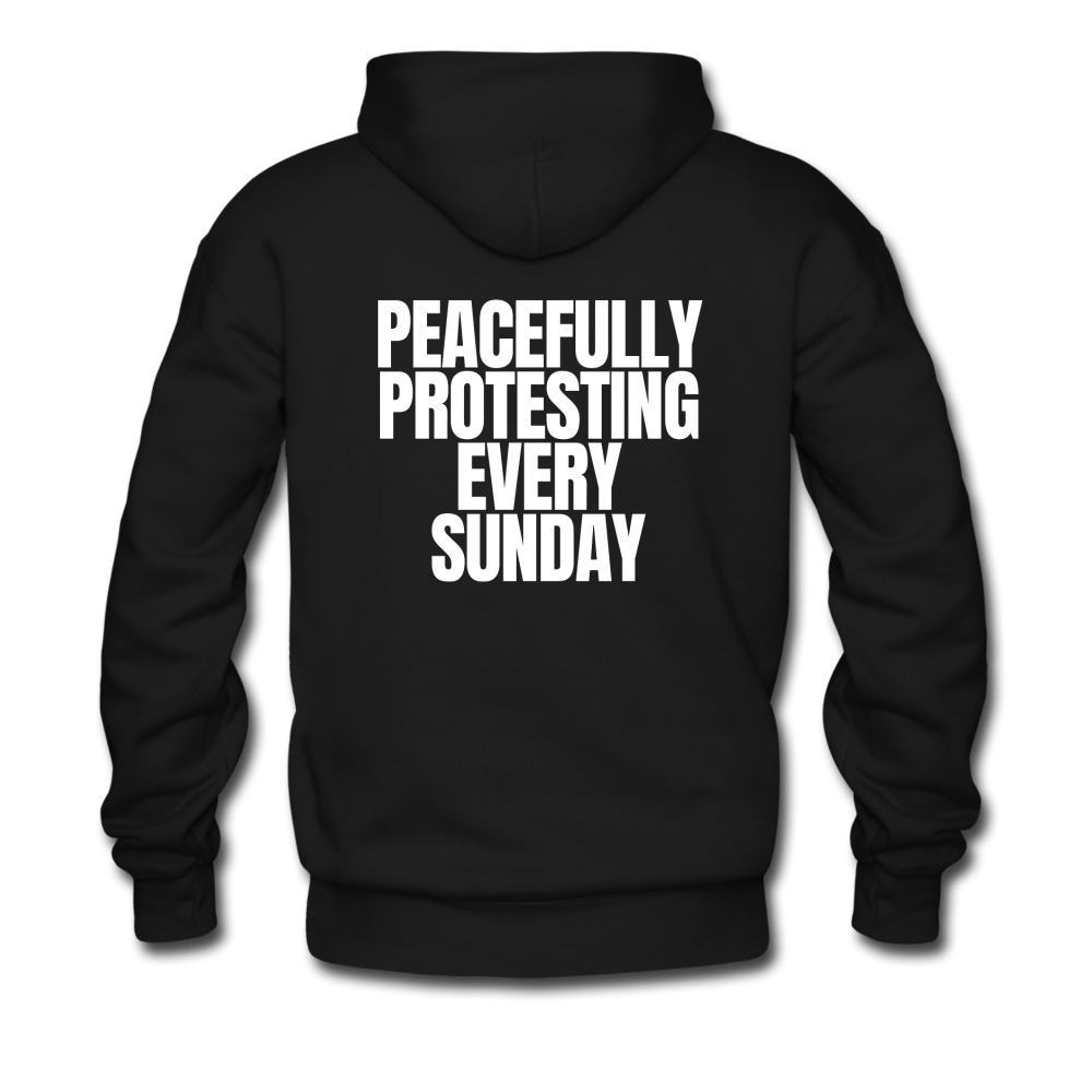 Sunday Protest Heavy Hoodie - Truthberry