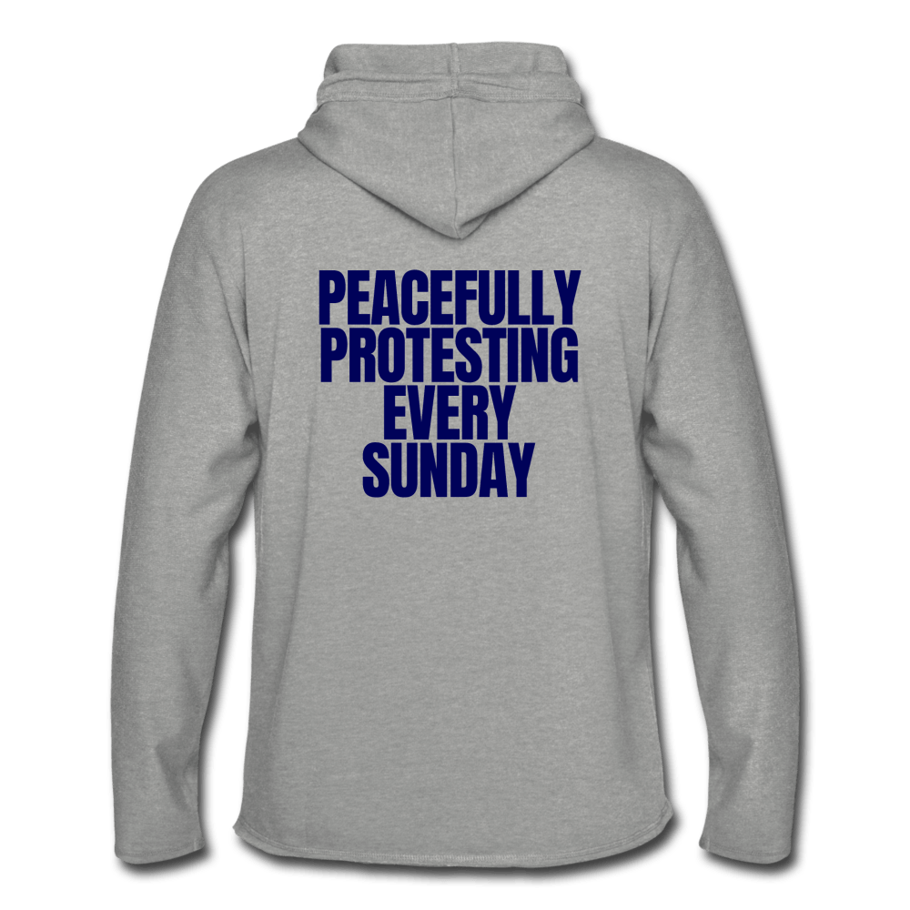 Sunday Protest Light Hoodie - Truthberry