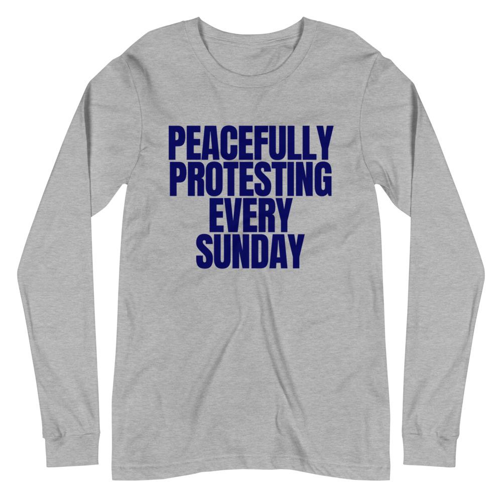 Sunday Protest Sleeved Tee - Truthberry