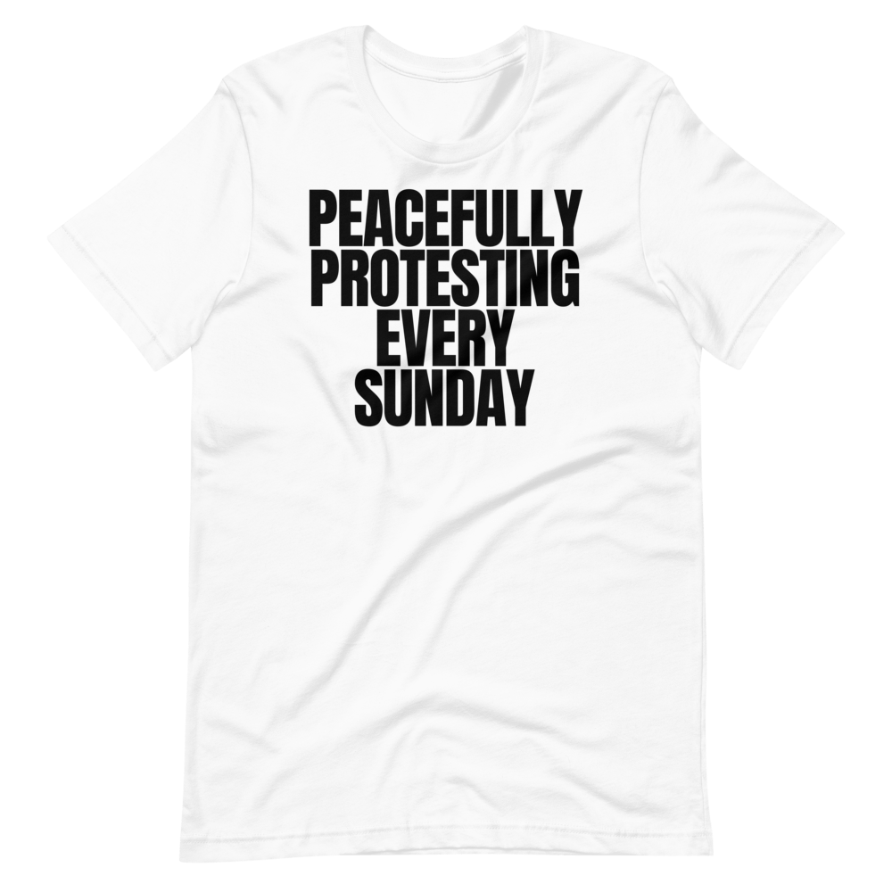 Sunday Protest Tee - Truthberry