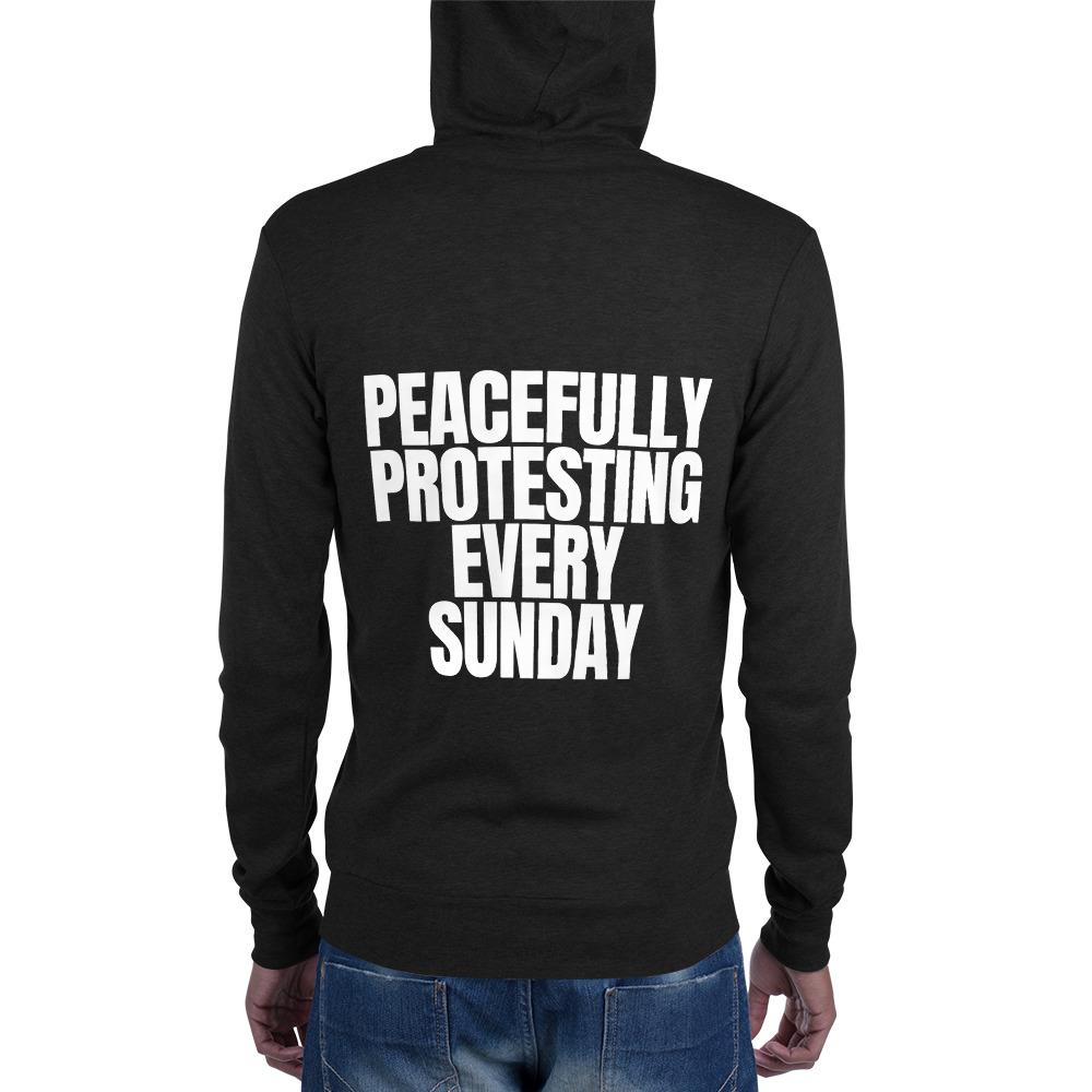 Sunday Protest Zip Hoodie - Truthberry