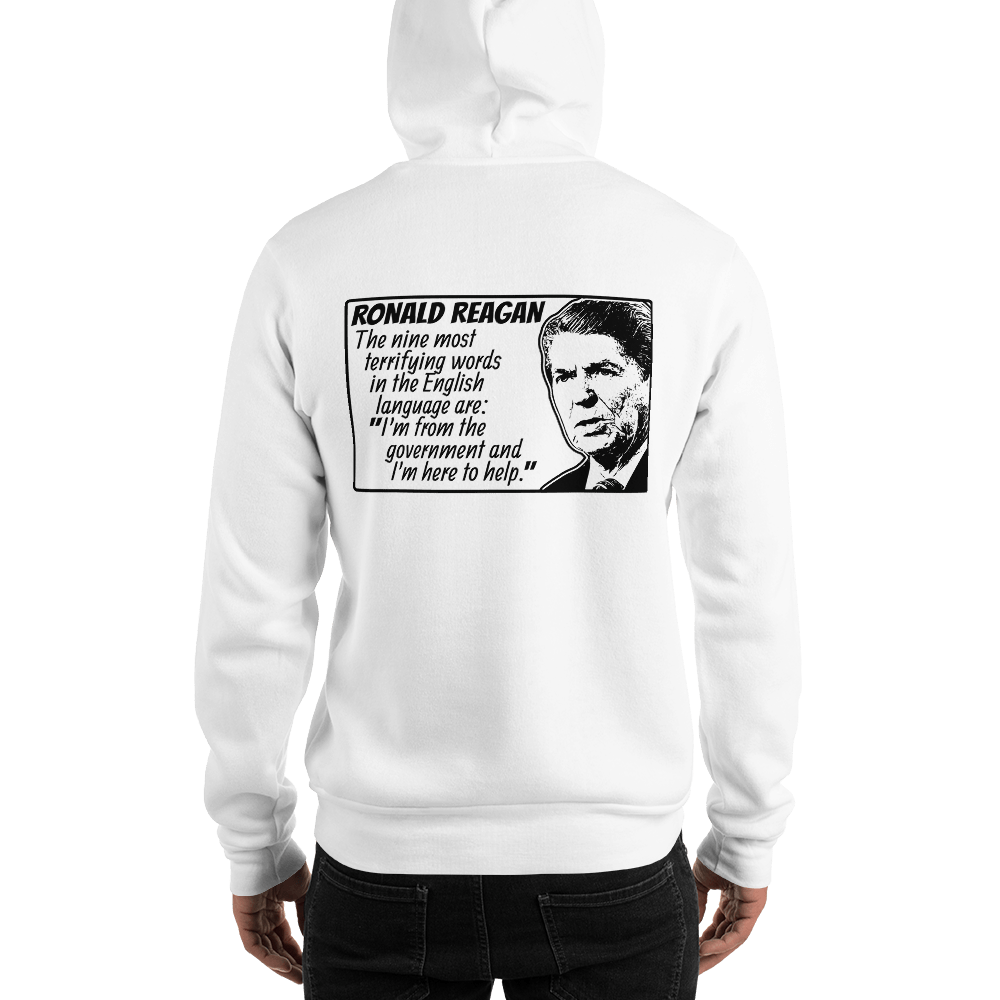 Terrifying Words Heavy Hoodie - Truthberry