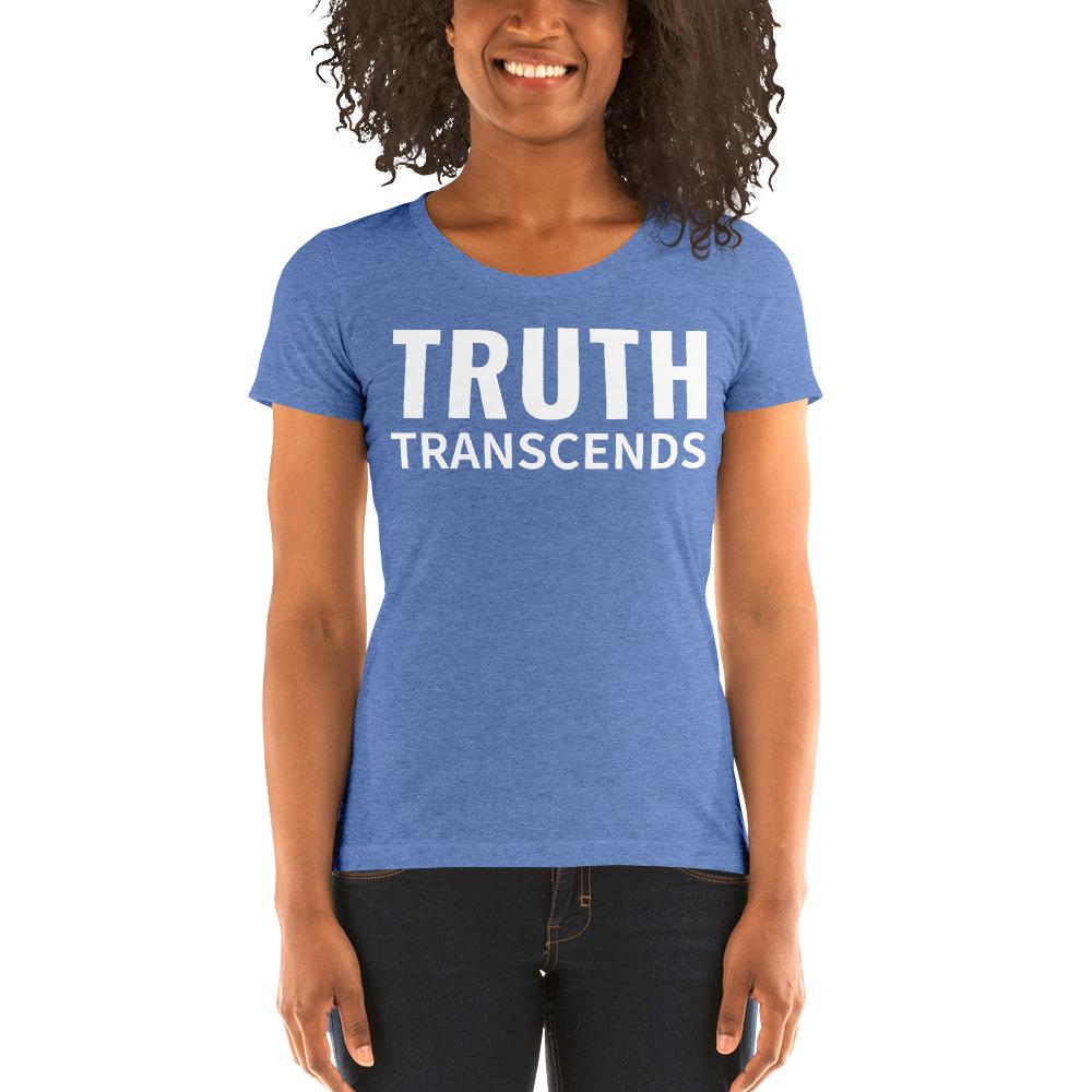 Truth Transcends Ladies' Tri-Tee - Truthberry