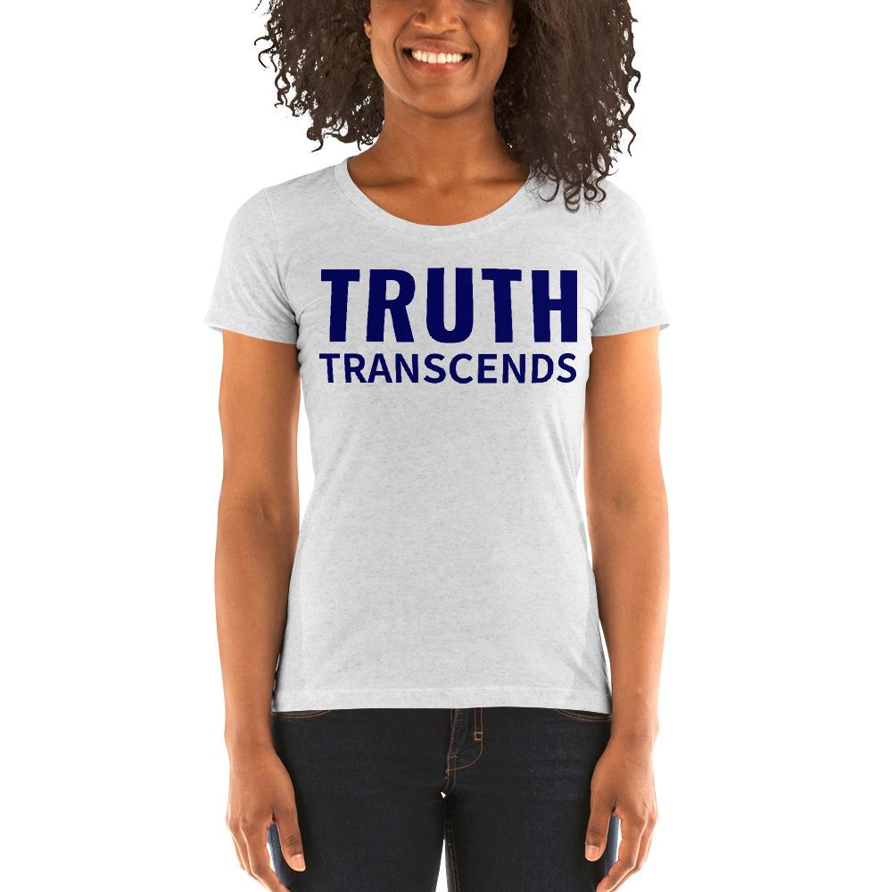 Truth Transcends Ladies' Tri-Tee - Truthberry