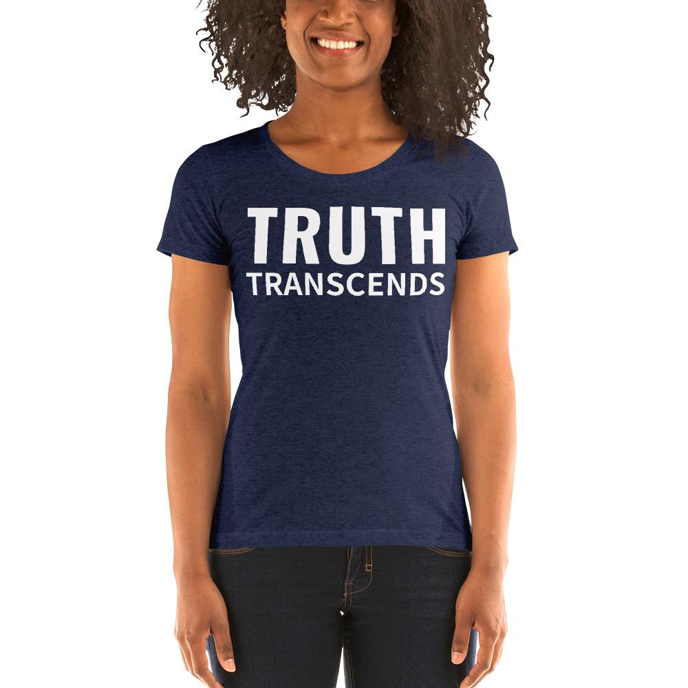 Truth Transcends Ladies' Tri-Tee - Truthberry