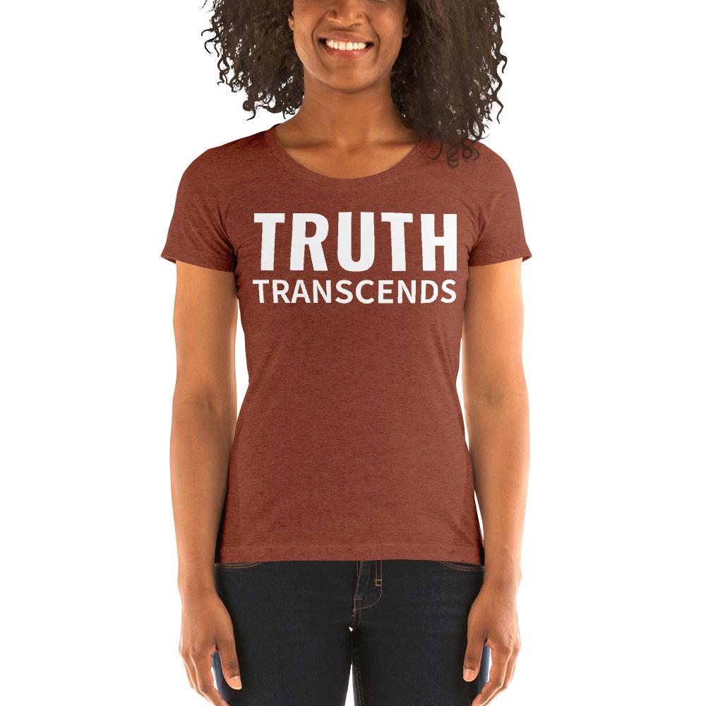 Truth Transcends Ladies' Tri-Tee - Truthberry