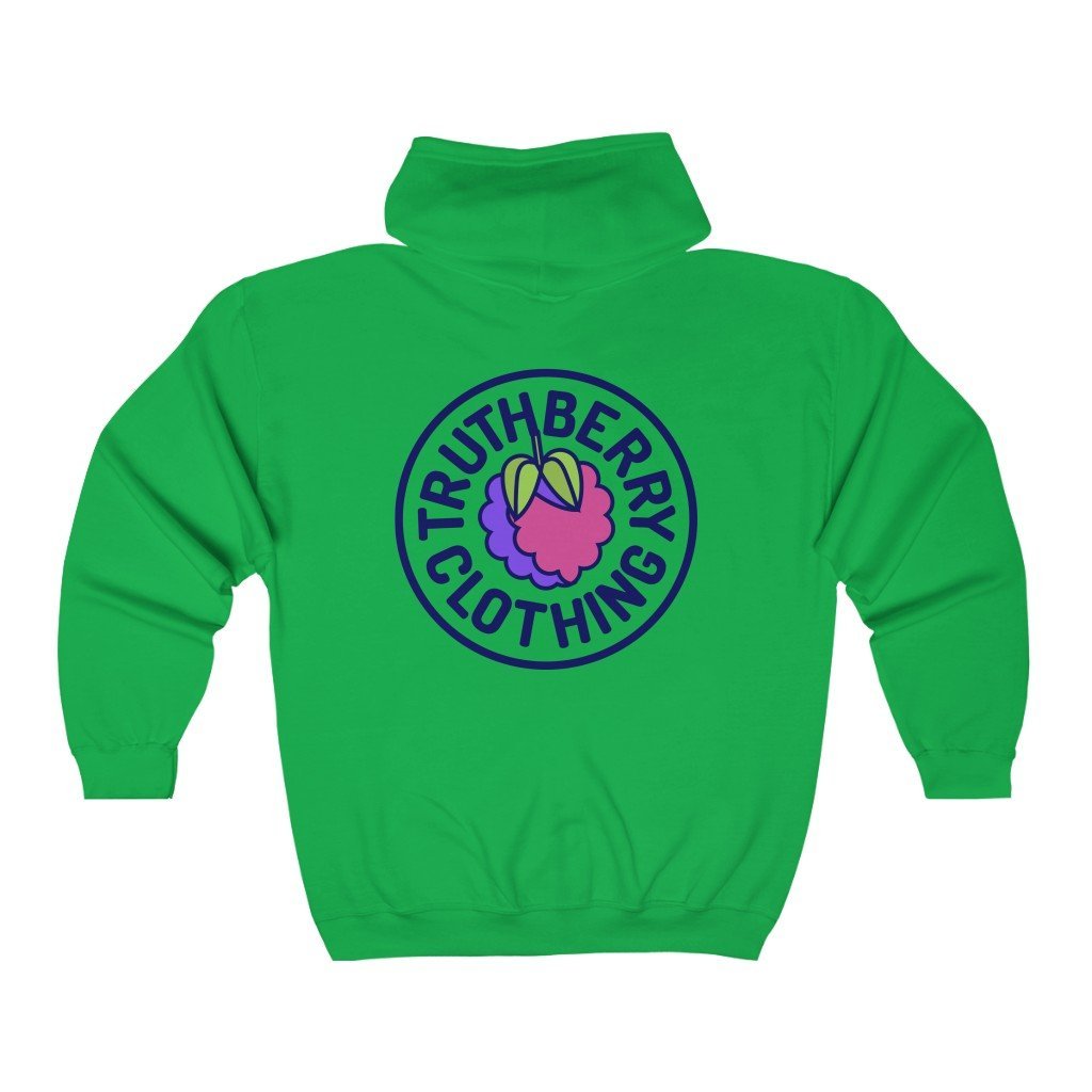 Truthberry Heavy Zip Hoodie (Colors) - Truthberry