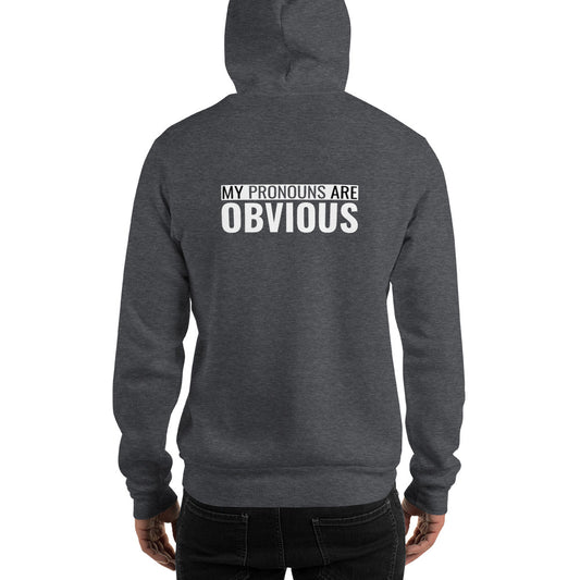 Obvious Pronouns Heavy Hoodie