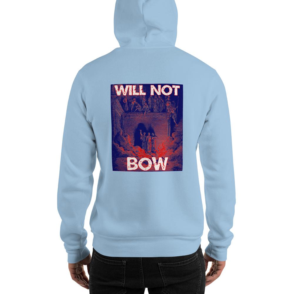 Will Not Bow (3HB) Heavy Hoodie