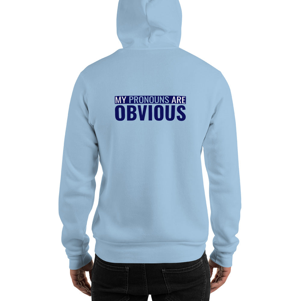 Obvious Pronouns Heavy Hoodie