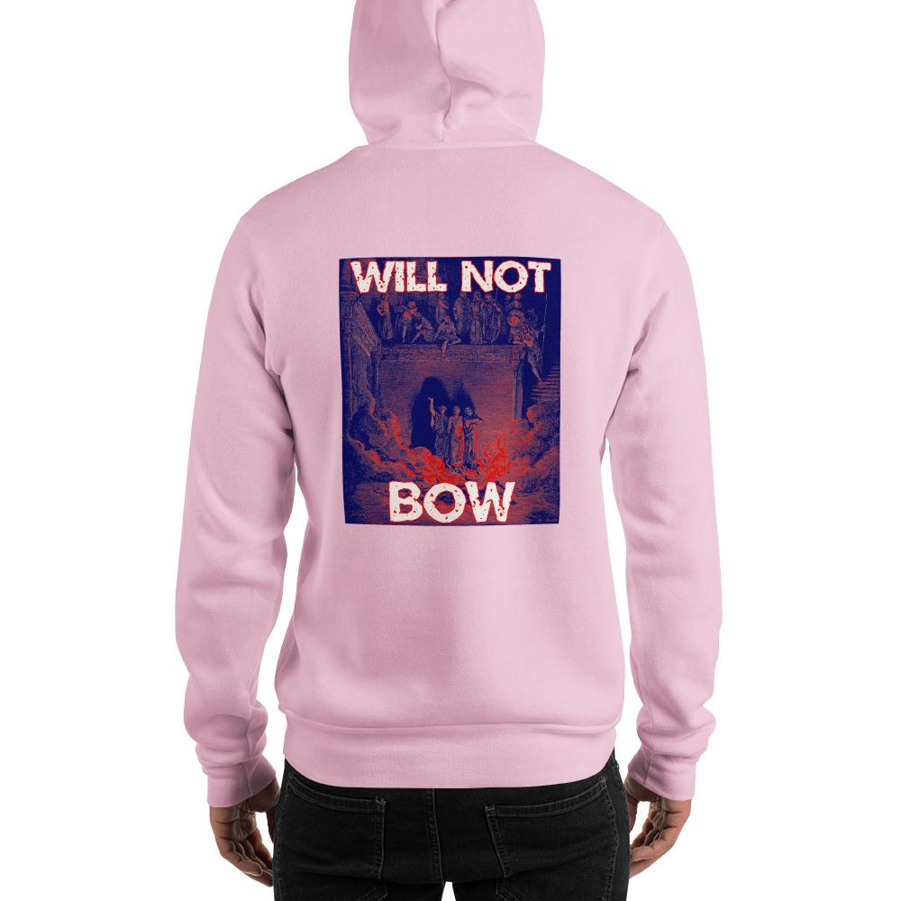 Will Not Bow (3HB) Heavy Hoodie