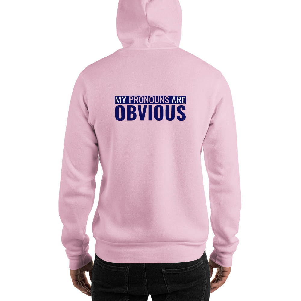 Obvious Pronouns Heavy Hoodie