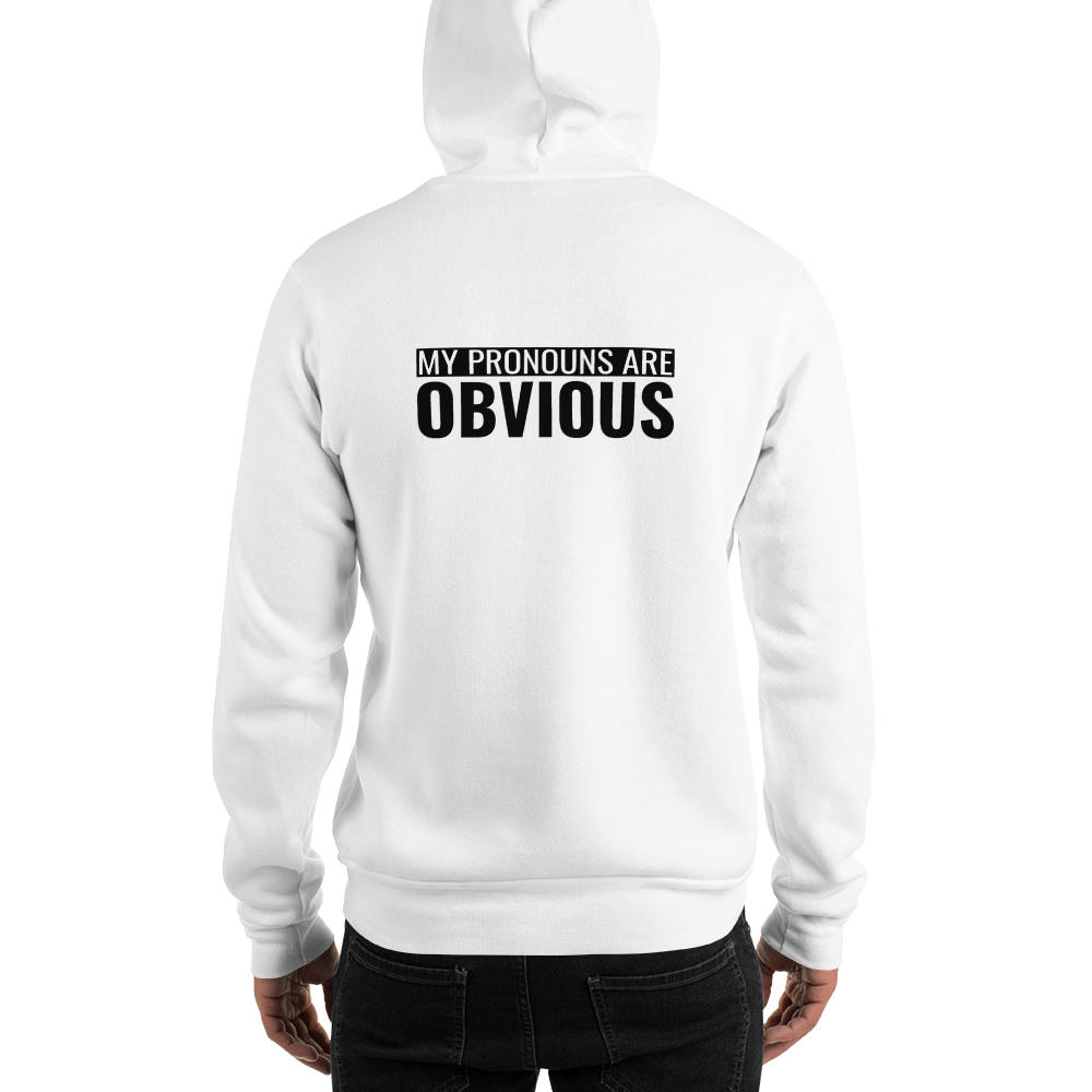 Obvious Pronouns Heavy Hoodie