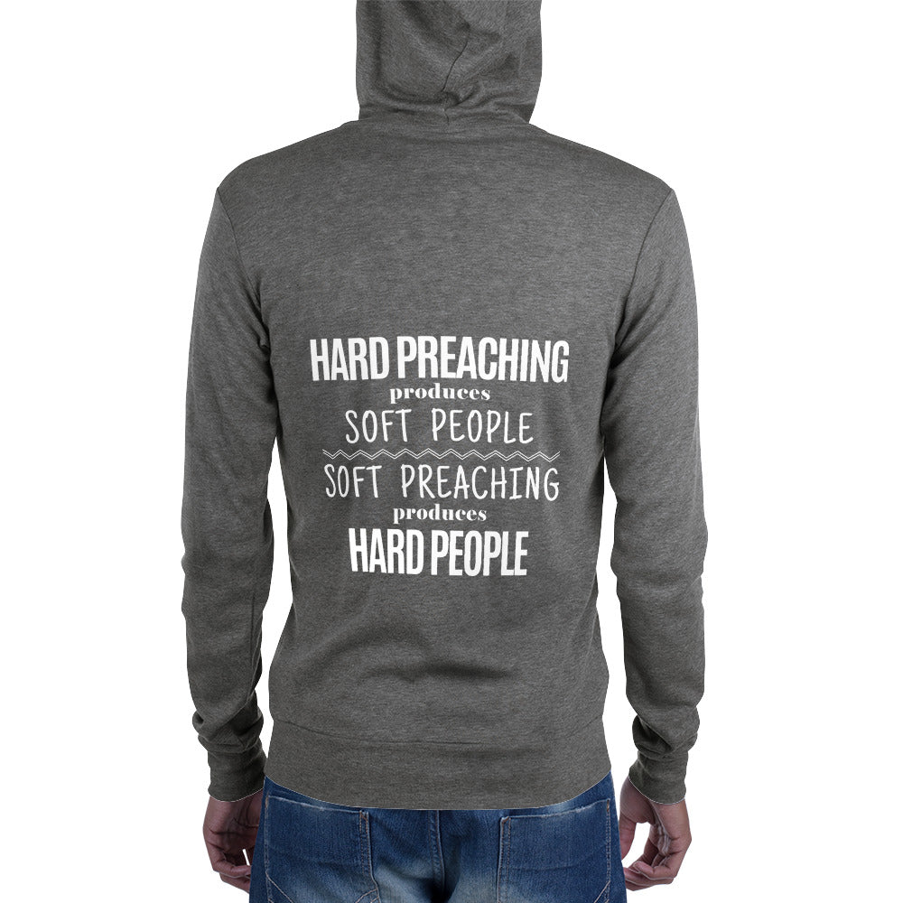 Hard Preaching Zip Hoodie