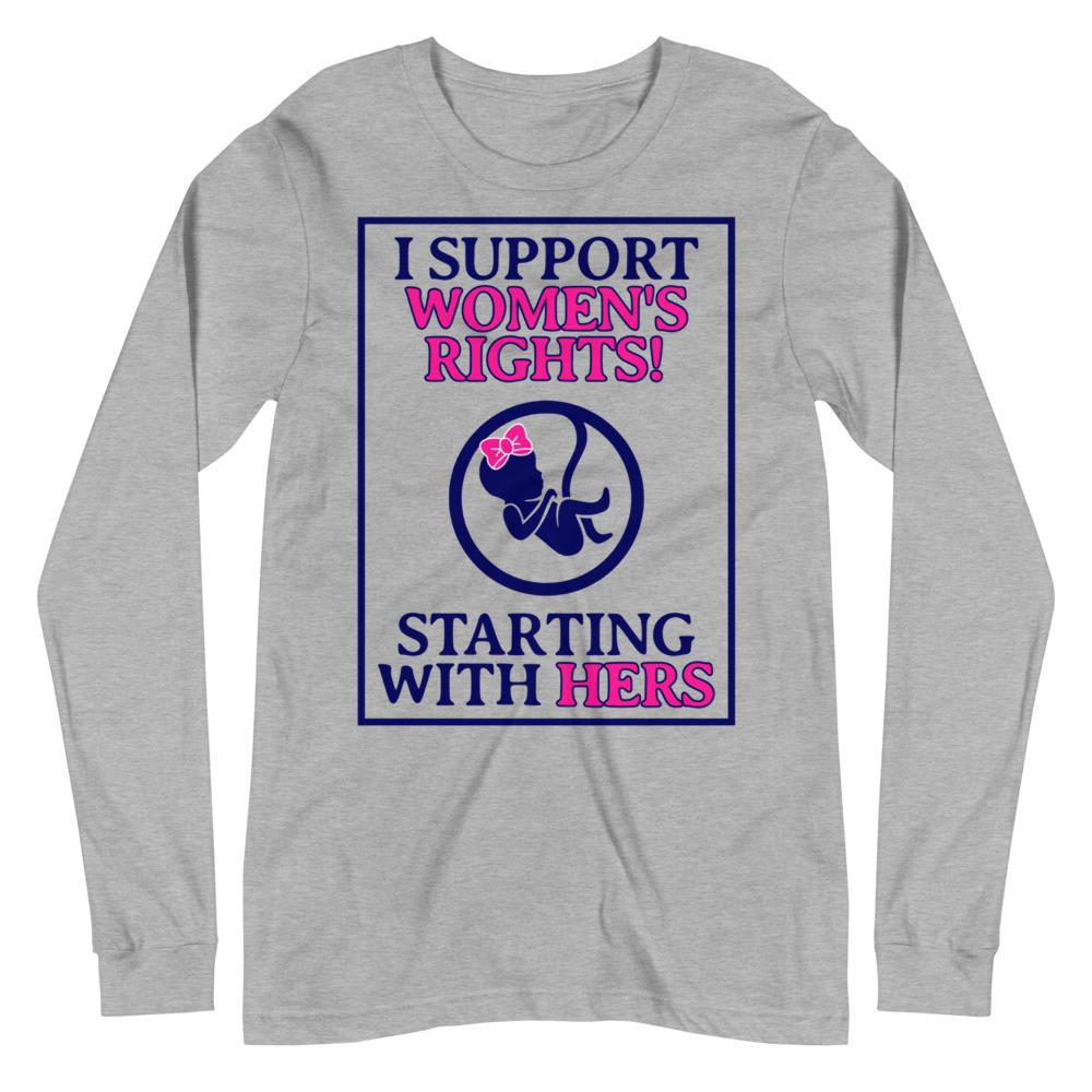 Women's Rights Sleeved Tee