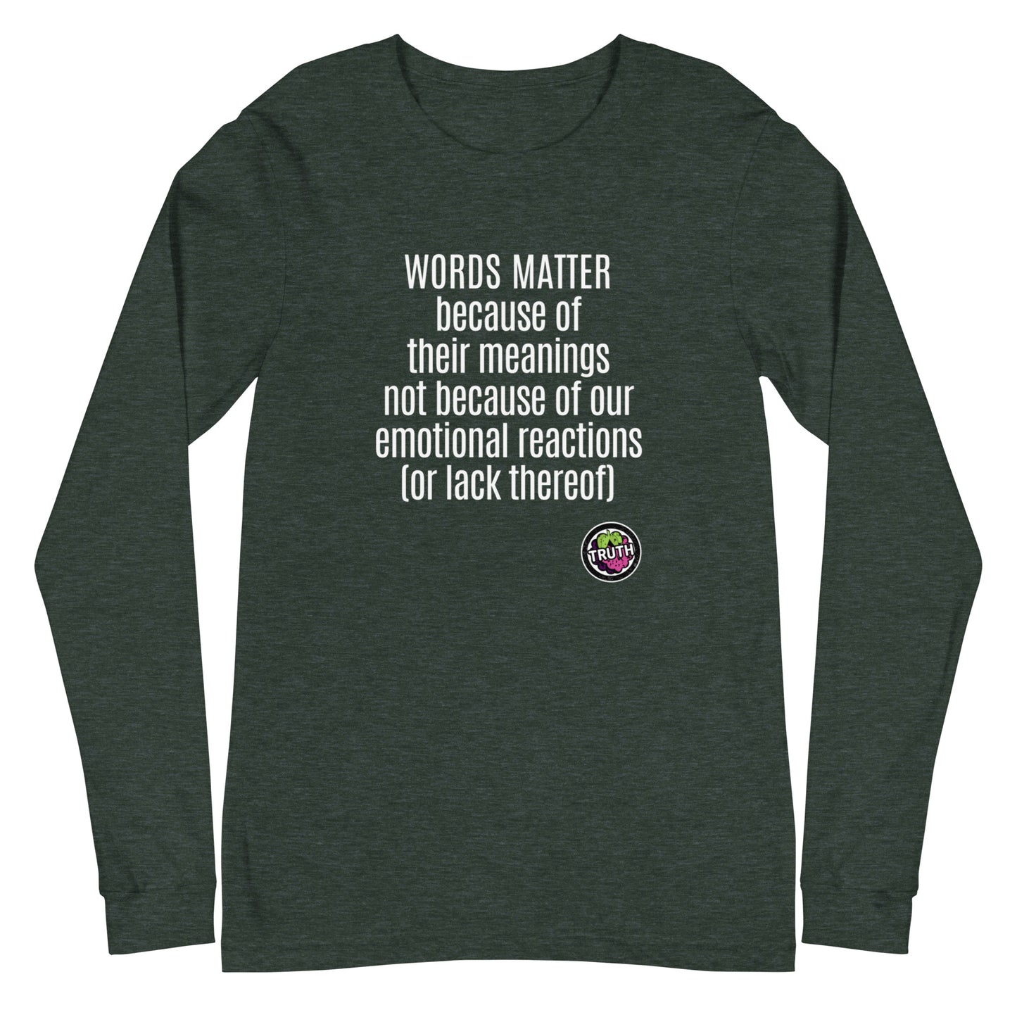 Words Matter Sleeved