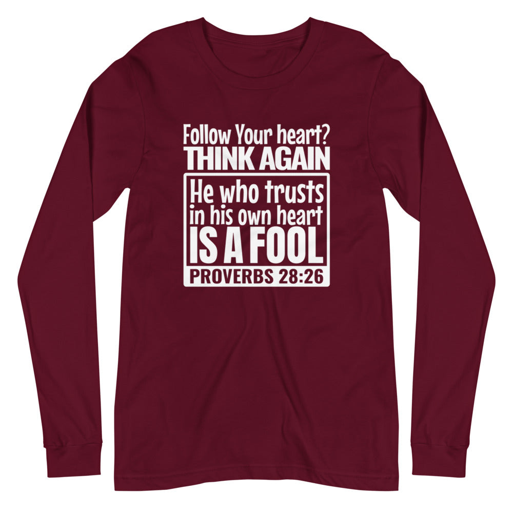 Follow Your Heart Sleeved Tee