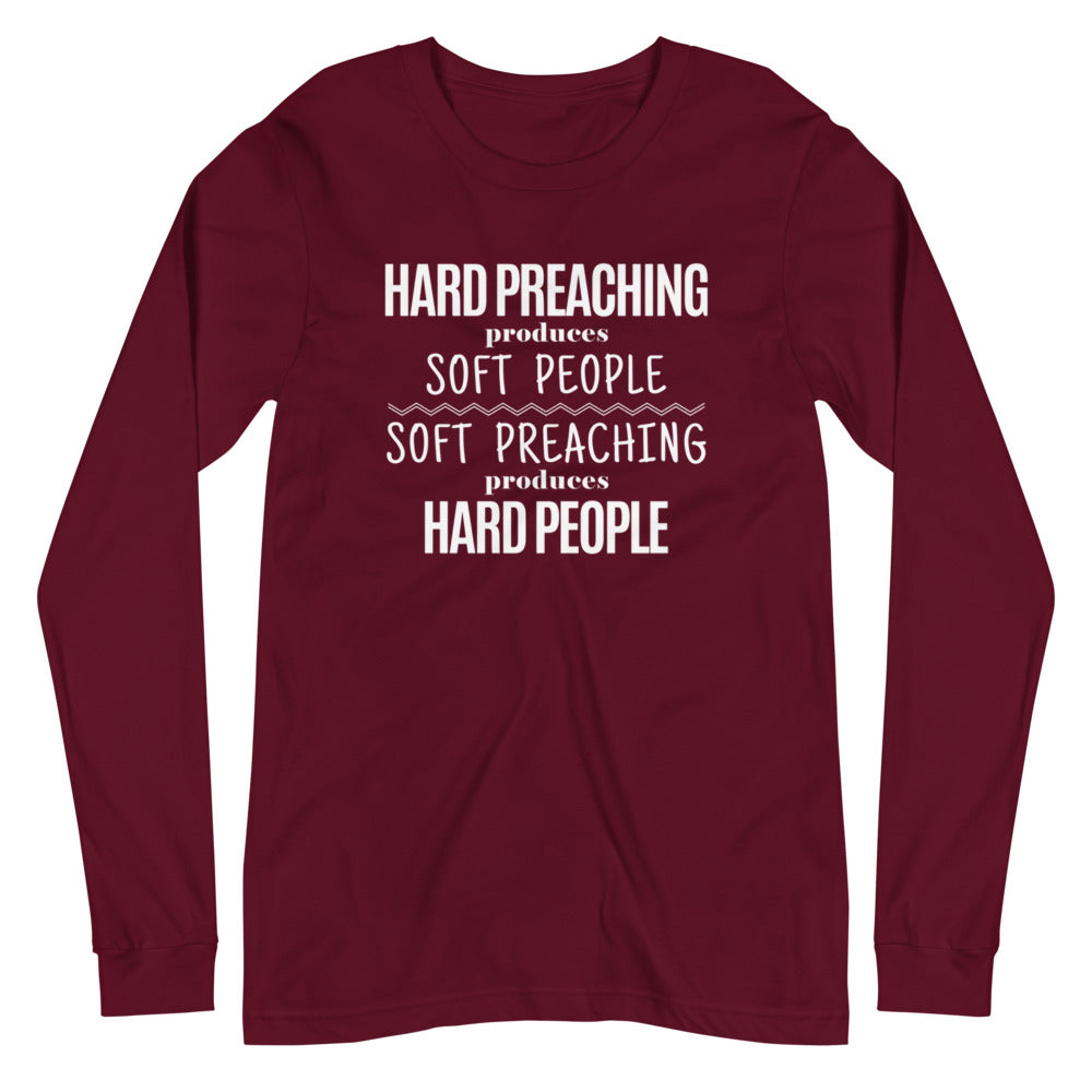 Hard Preaching Sleeved Tee