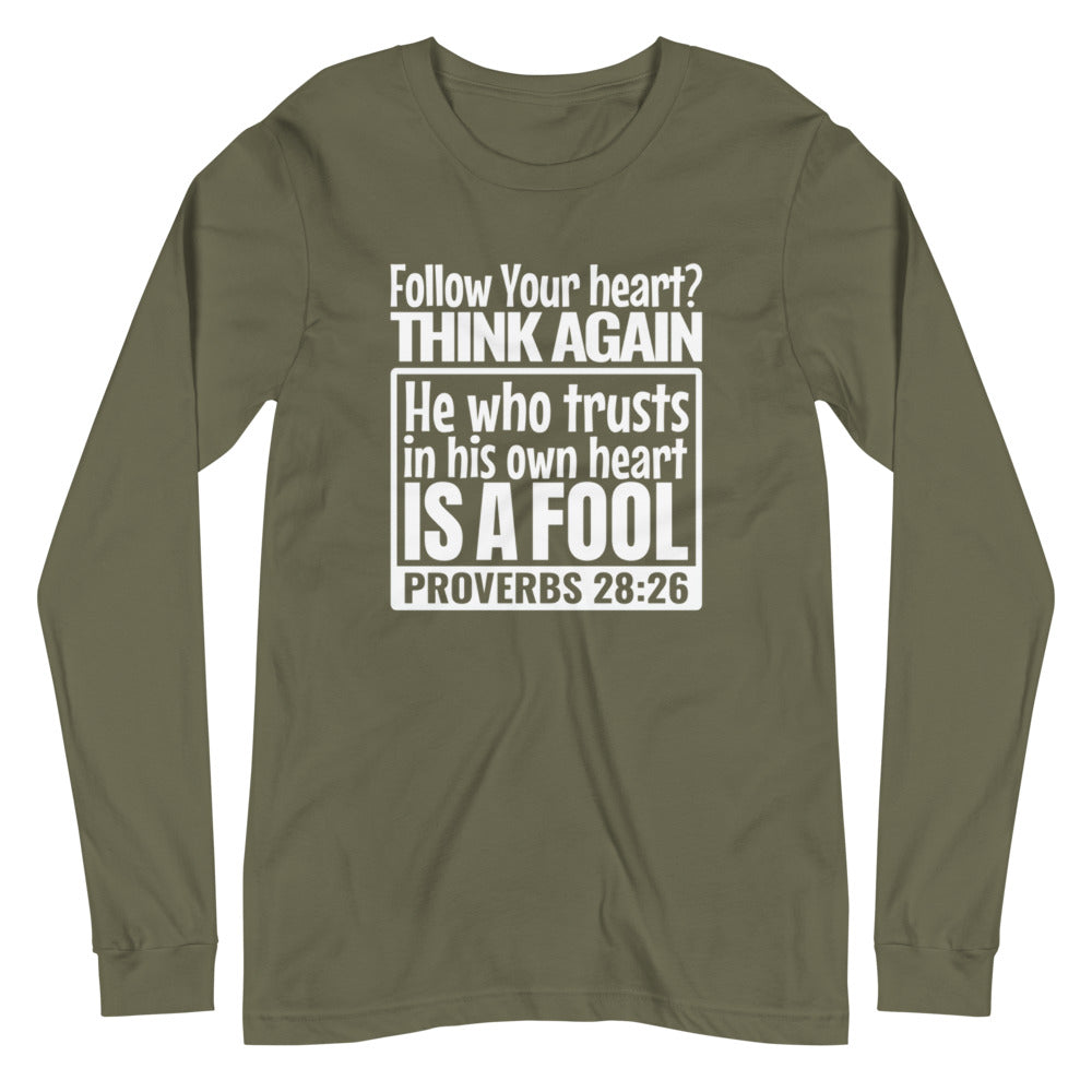 Follow Your Heart Sleeved Tee