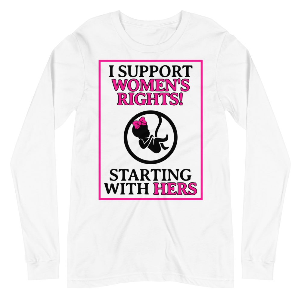 Women's Rights Sleeved Tee