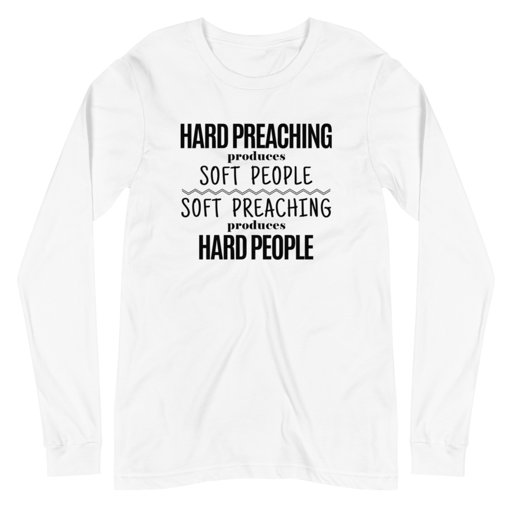 Hard Preaching Sleeved Tee